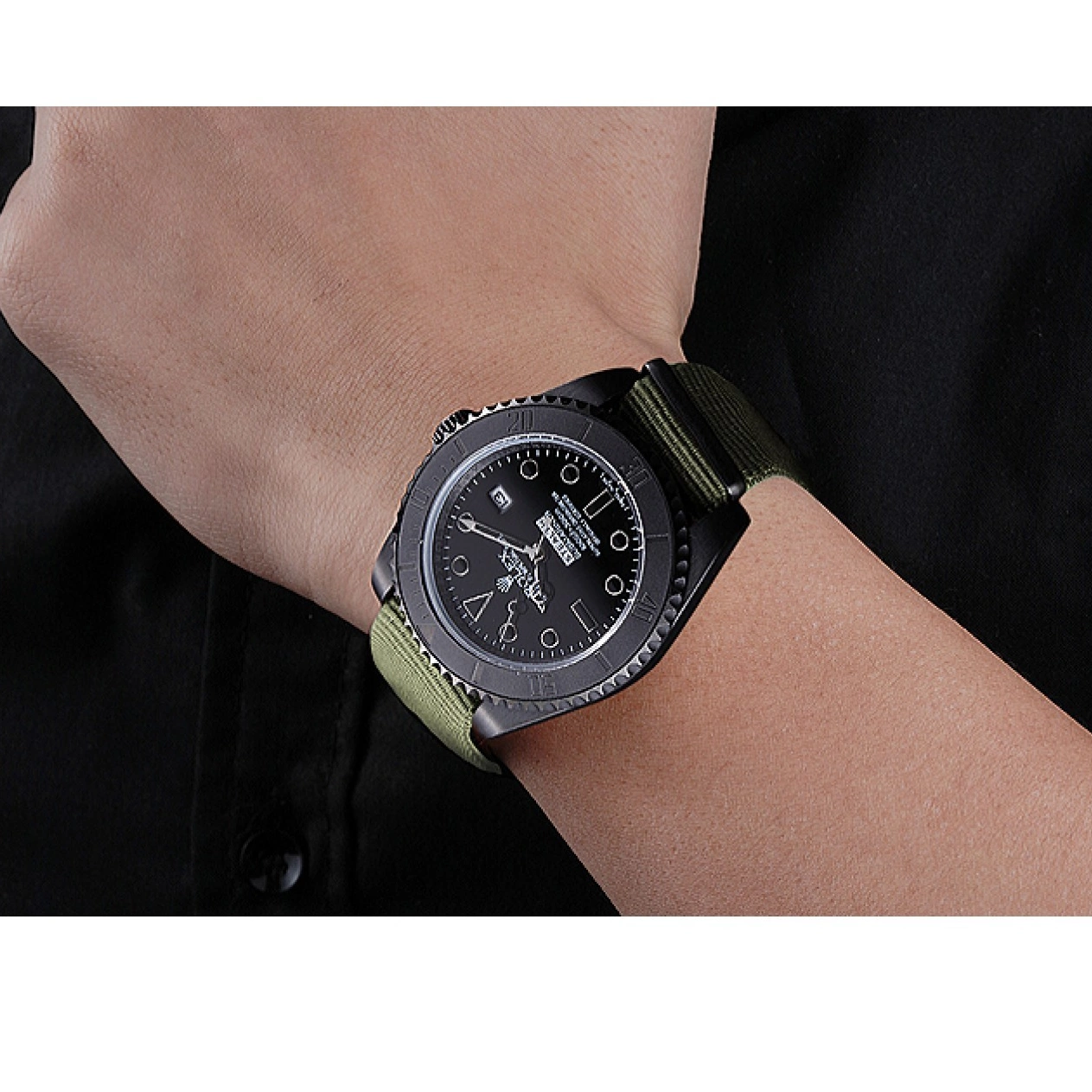 Aaa replica watch Olive 621995 Rolex Stealth Submariner 0522